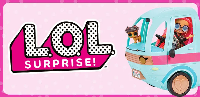 LOL Surprise OMG Glamper 4w1